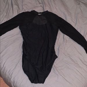 Black Dance Leotard